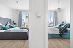 Schlafzimmer - Ferienwohnung Kleine Freiheit Olpenitz - Top-Hundeurlaub