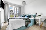 Schlafzimmer - Ferienwohnung Kleine Freiheit Olpenitz - Top-Hundeurlaub