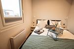 Schlafzimmer - Ferienhaus Ostseechalet Kompass Gelting - Top-Hundeurlaub