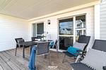 Terrasse - Ferienwohnung Sonnenaufgang Olpenitz - Top-Hundeurlaub