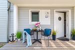 Fassade / Eingang - Ferienwohnung Sonnenaufgang Olpenitz - Top-Hundeurlaub