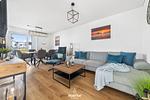 Wohnzimmer - Ferienwohnung Sonnenaufgang Olpenitz - Top-Hundeurlaub