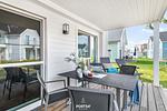 Terrasse - Ferienwohnung Sonnenaufgang Olpenitz - Top-Hundeurlaub