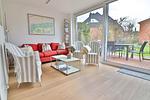 Wohnzimmer - Orange Hygge Haus - Top-Hundeurlaub