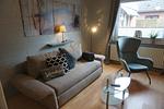 Wohnzimmer - Ferienwohnung Austernperle Dagebüll - Top-Hundeurlaub