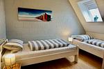 Schlafzimmer - Ferienwohnung Meeresbrise Dagebüll - Top-Hundeurlaub
