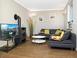 Wohnzimmer - Haus LEE - Top-Hundeurlaub