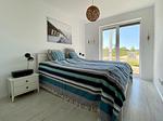 Schlafzimmer - Ferienwohnung Bootshaus Olpenitz - Top-Hundeurlaub