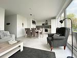 Wohnzimmer - Ferienwohnung Bootshaus Olpenitz - Top-Hundeurlaub