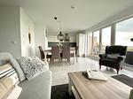 Wohnzimmer - Ferienwohnung Bootshaus Olpenitz - Top-Hundeurlaub