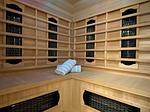 Sauna - Ferienwohnung Bootshaus Olpenitz - Top-Hundeurlaub