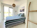 Schlafzimmer - Ferienwohnung Bootshaus Olpenitz - Top-Hundeurlaub