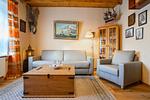 Wohnzimmer - Godewind Haus Wattwurm - Top-Hundeurlaub