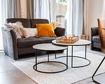 Wohnzimmer - Ferienwohnung Dünennest - Top-Hundeurlaub