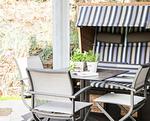 Terrasse - Ferienwohnung Dünennest - Top-Hundeurlaub