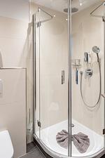 Badezimmer - Ferienwohnung Krabbe - Top-Hundeurlaub