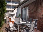 Terrasse - Ferienwohnung Krabbe - Top-Hundeurlaub