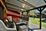Terrasse - Ferienhaus 8er Huus Wangarou - Top-Hundeurlaub