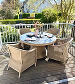 Tea time! Und den Tee nicht zu lange ziehen lassen. - Ferienwohnung - De Düün Een - Top-Hundeurlaub