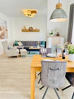 Eine schöne und helle Wohnung zum Wohlfühlen und relaxen. - Ferienwohnung - De Düün Twee - Top-Hundeurlaub