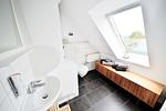Und hier ist das kleine Bad mal im Detail. - Haus Blümlein Wangerooge - Top-Hundeurlaub
