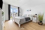 Schlafzimmer - Ferienwohnung Ocean Time Olpenitz - Top-Hundeurlaub