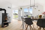 Wohnzimmer - Ferienwohnung Ocean Time Olpenitz - Top-Hundeurlaub