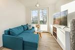 Wohnzimmer - Ferienwohnung Tommy mit Sauna, Fitness und Kinderspielbereich - Top-Hundeurlaub