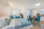 Wohnzimmer - Ferienwohnung Tommy mit Sauna, Fitness und Kinderspielbereich - Top-Hundeurlaub