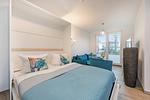Schlafzimmer - Ferienwohnung Tommy mit Sauna, Fitness und Kinderspielbereich - Top-Hundeurlaub