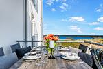 Terrasse - Ferienwohnung Hannas Ostseezeit Olpenitz - Top-Hundeurlaub