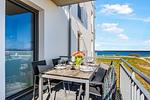 Terrasse - Ferienwohnung Hannas Ostseezeit Olpenitz - Top-Hundeurlaub
