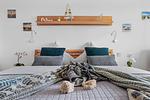 Schlafzimmer - Ferienwohnung Kiek Ut Olpenitz - Top-Hundeurlaub