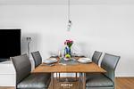 Wohnzimmer - Ferienwohnung Hafenflair 2, App. 3 Olpenitz - Top-Hundeurlaub