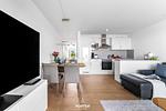 Wohnzimmer - Ferienwohnung Hafenflair 2, App. 3 Olpenitz - Top-Hundeurlaub