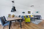 Wohnzimmer - Ferienwohnung Ocean Breeze Olpenitz - Top-Hundeurlaub