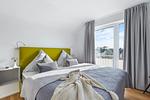 Schlafzimmer - Ferienwohnung Ocean Breeze Olpenitz - Top-Hundeurlaub