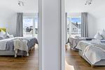 Schlafzimmer - Ferienwohnung Ocean Breeze Olpenitz - Top-Hundeurlaub