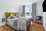 Schlafzimmer - Ferienwohnung Ocean Breeze Olpenitz - Top-Hundeurlaub