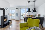 Kamin-/Ofen - Ferienwohnung Ocean Breeze Olpenitz - Top-Hundeurlaub