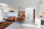 Wohnzimmer - Ferienwohnung Nordseekieker - Top-Hundeurlaub