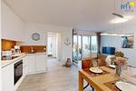 Küche / Küchenzeile - Ferienwohnung Nordseekieker - Top-Hundeurlaub