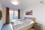 Schlafzimmer - Ferienwohnung Nordseekieker - Top-Hundeurlaub