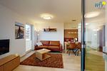 Wohnzimmer - Ferienwohnung Nordseekieker - Top-Hundeurlaub