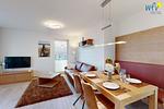 Wohnzimmer - Ferienwohnung Nordseekieker - Top-Hundeurlaub