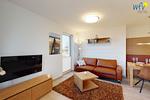 Wohnzimmer - Ferienwohnung Nordseekieker - Top-Hundeurlaub