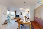 Wohnzimmer - Ferienwohnung Nordseekieker - Top-Hundeurlaub