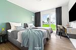 Schlafzimmer - Ferienhaus Strandhaus 37 Olpenitz - Top-Hundeurlaub