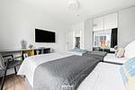 Schlafzimmer - Ferienhaus Strandhaus 37 Olpenitz - Top-Hundeurlaub