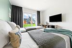 Schlafzimmer - Ferienhaus Strandhaus 37 Olpenitz - Top-Hundeurlaub